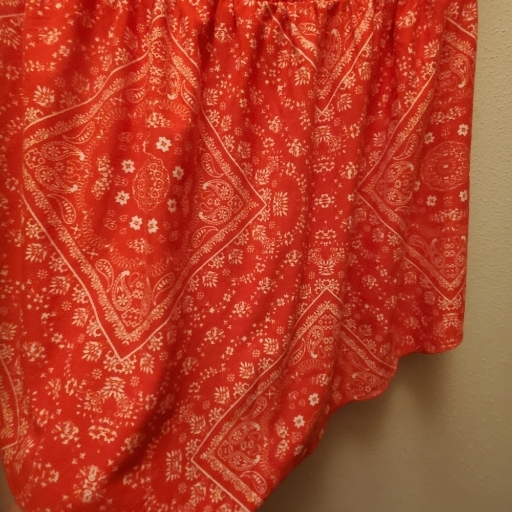 🍉 junior's strapless Top size large no Boundaries brand, country style western - Picture 7 of 9